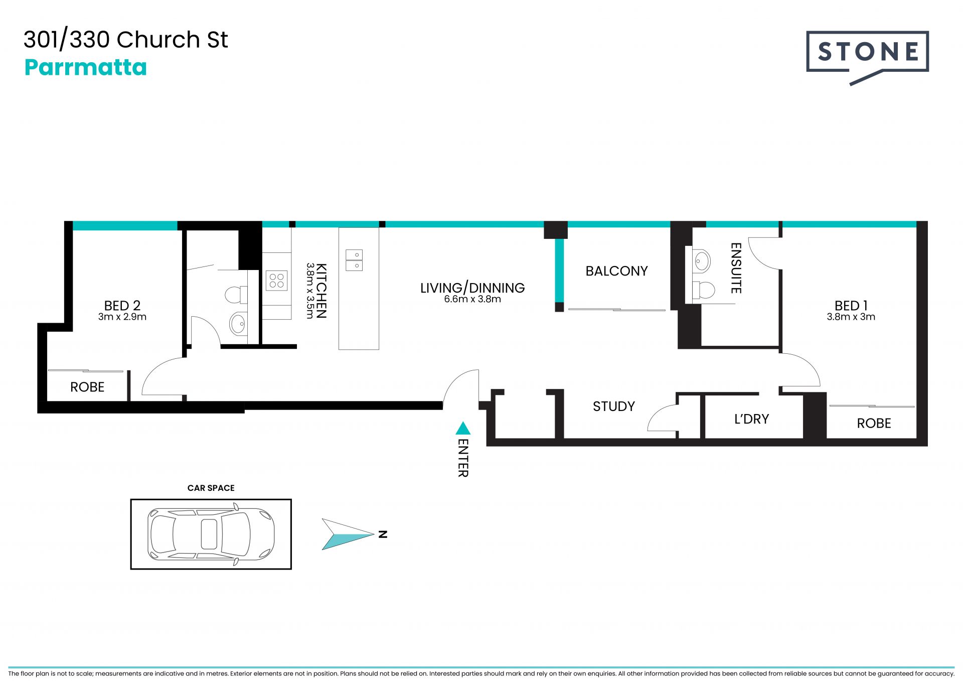 Two-bedroom Apartment In A Prime Location
