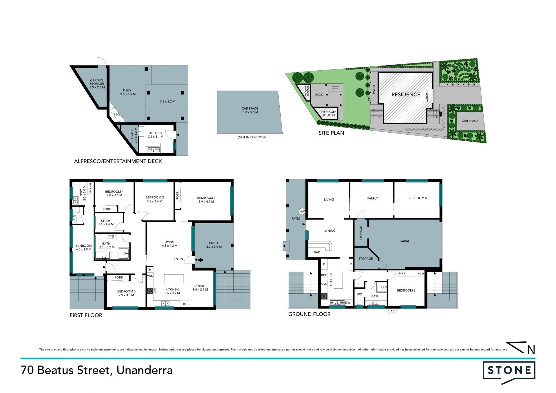 Dual family living with great light and scenic views