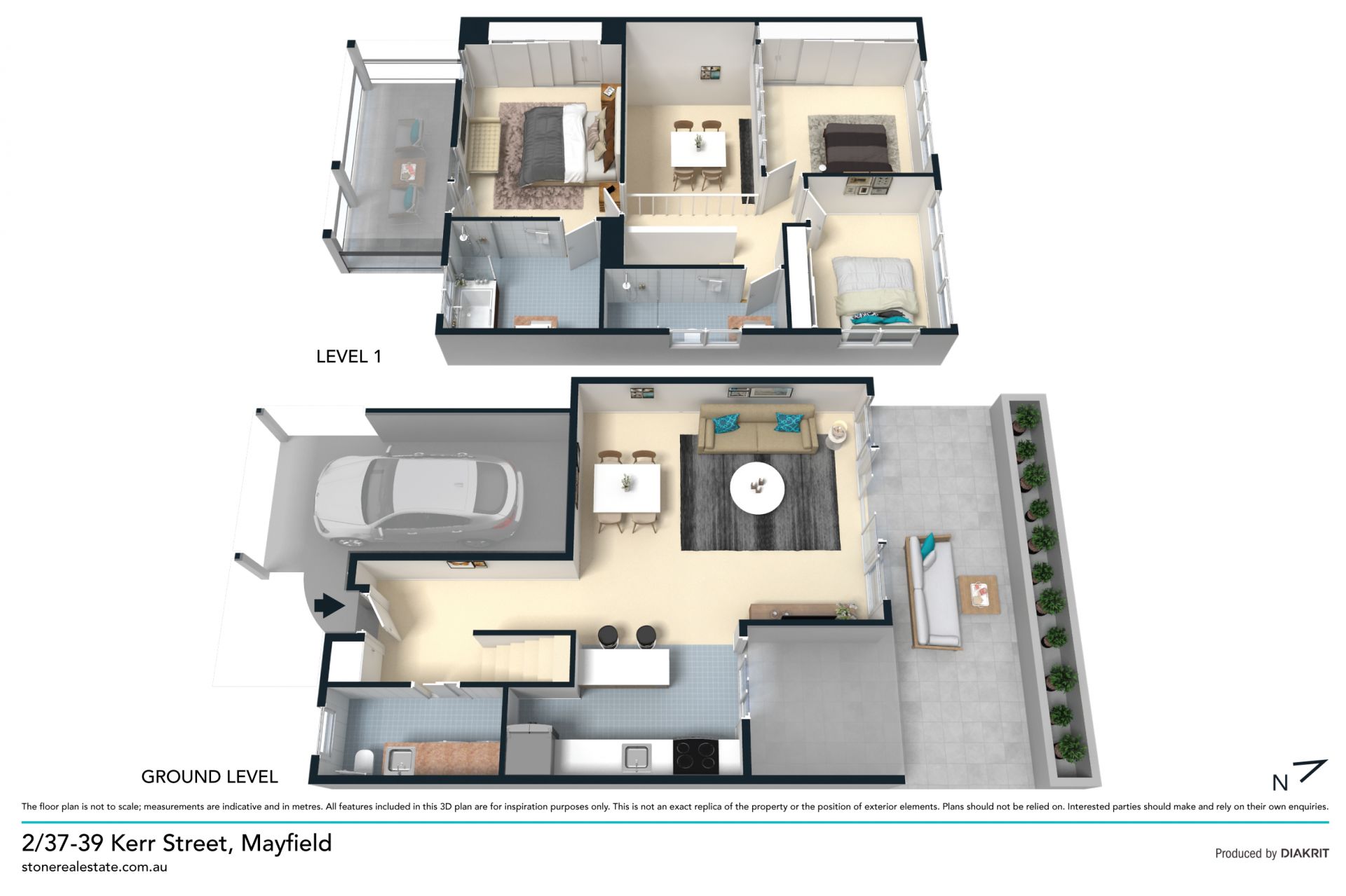 Spacious three bedroom townhouse in booming suburb