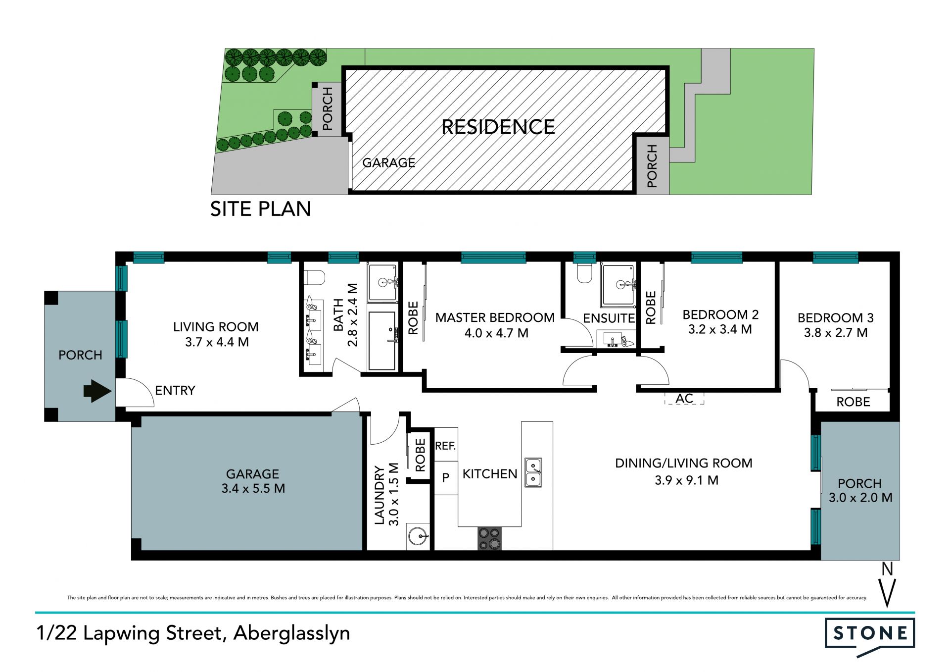 Modernly appointed Torrens-tile duplex
