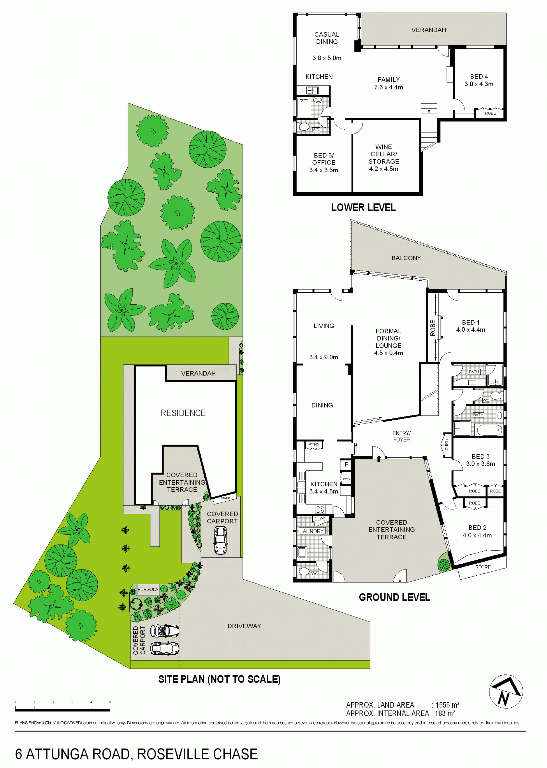 First Time Offered  Large, Private Family Estate on 1555sqm