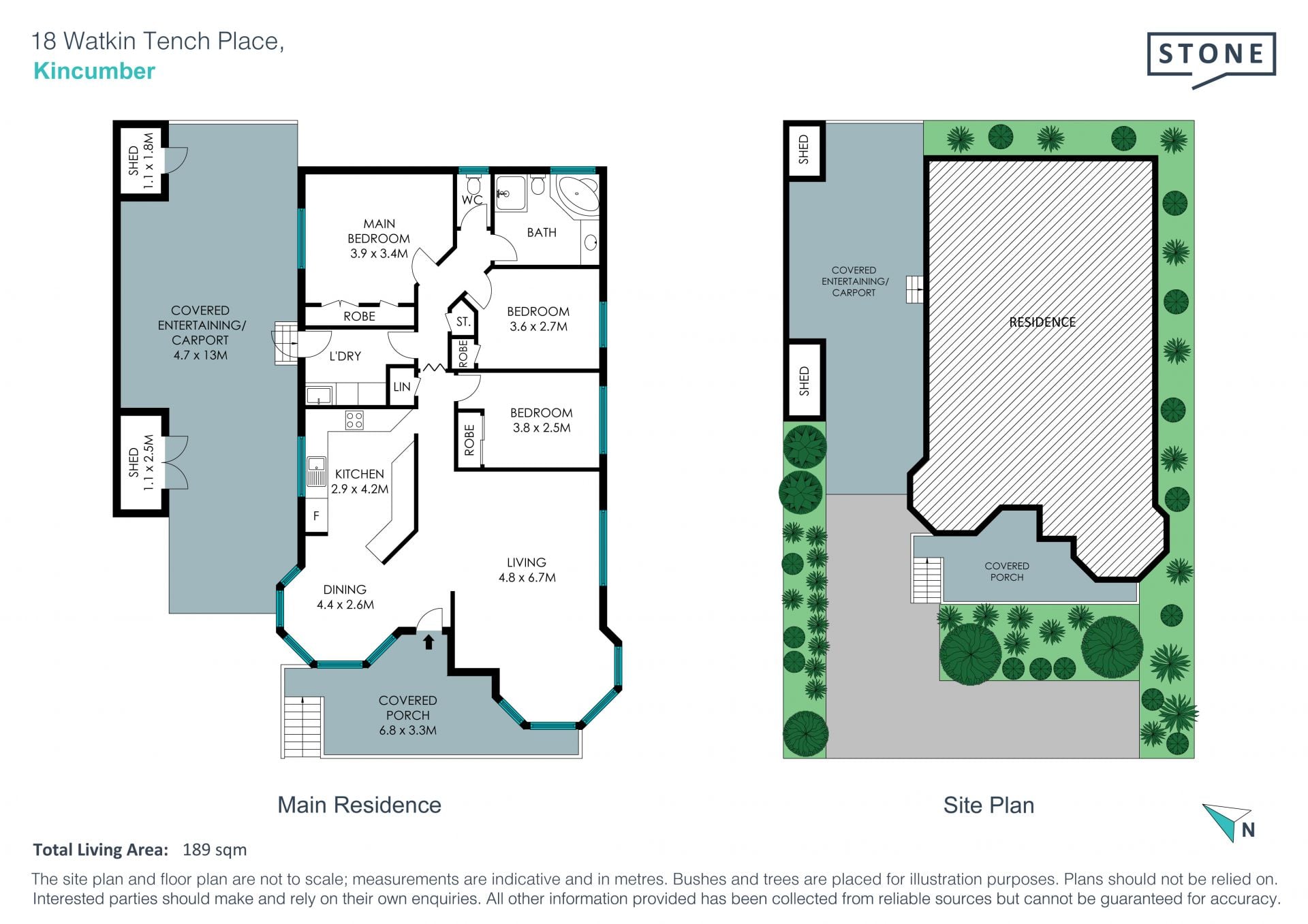 Beautifully presented easy living