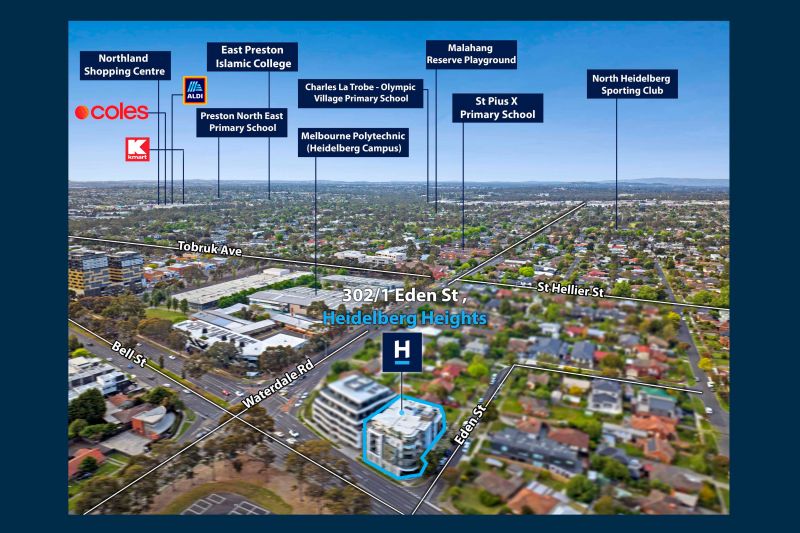 302/1 Eden Street, Heidelberg Heights