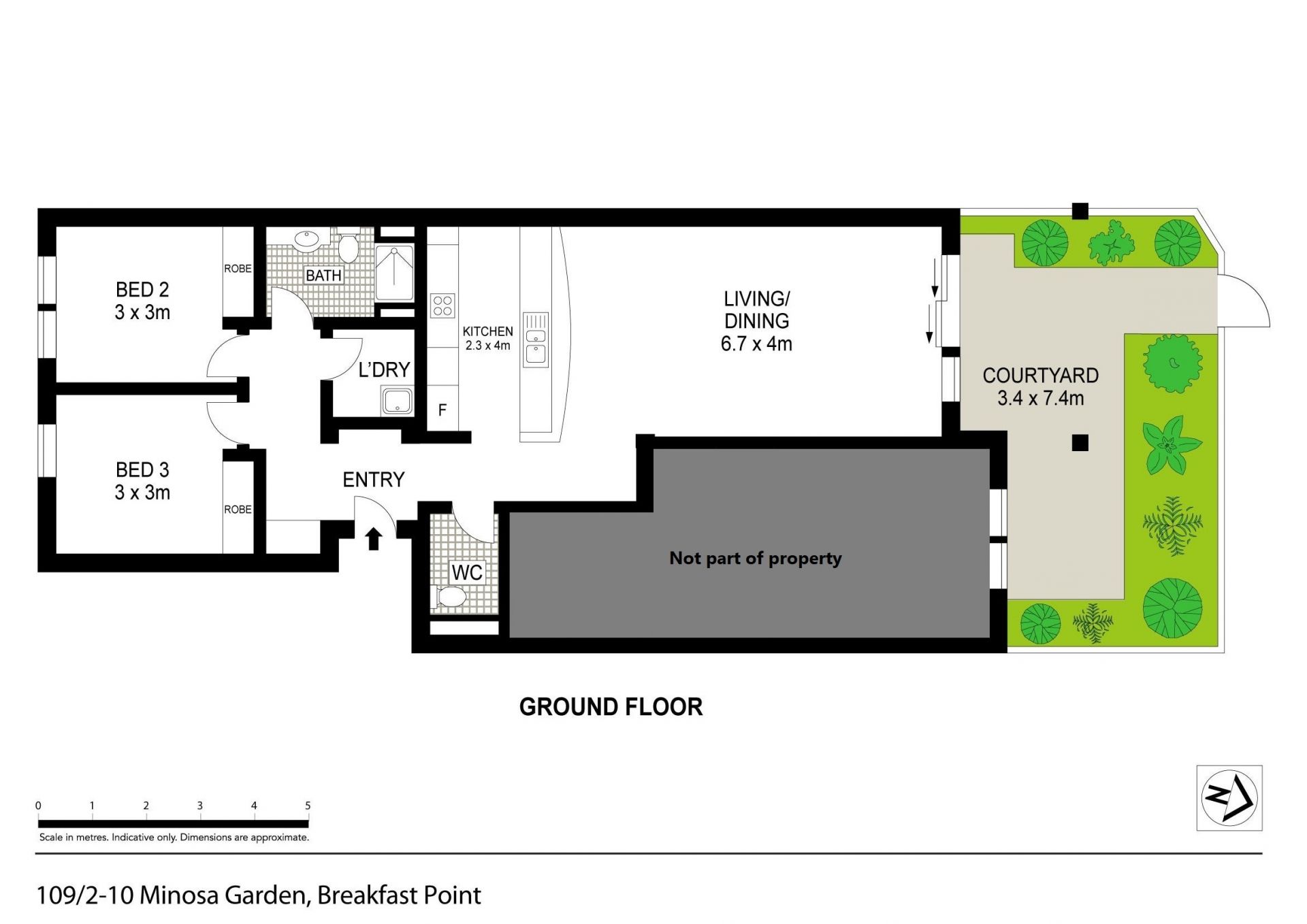 Stunning garden apartment arrives just in time for summer