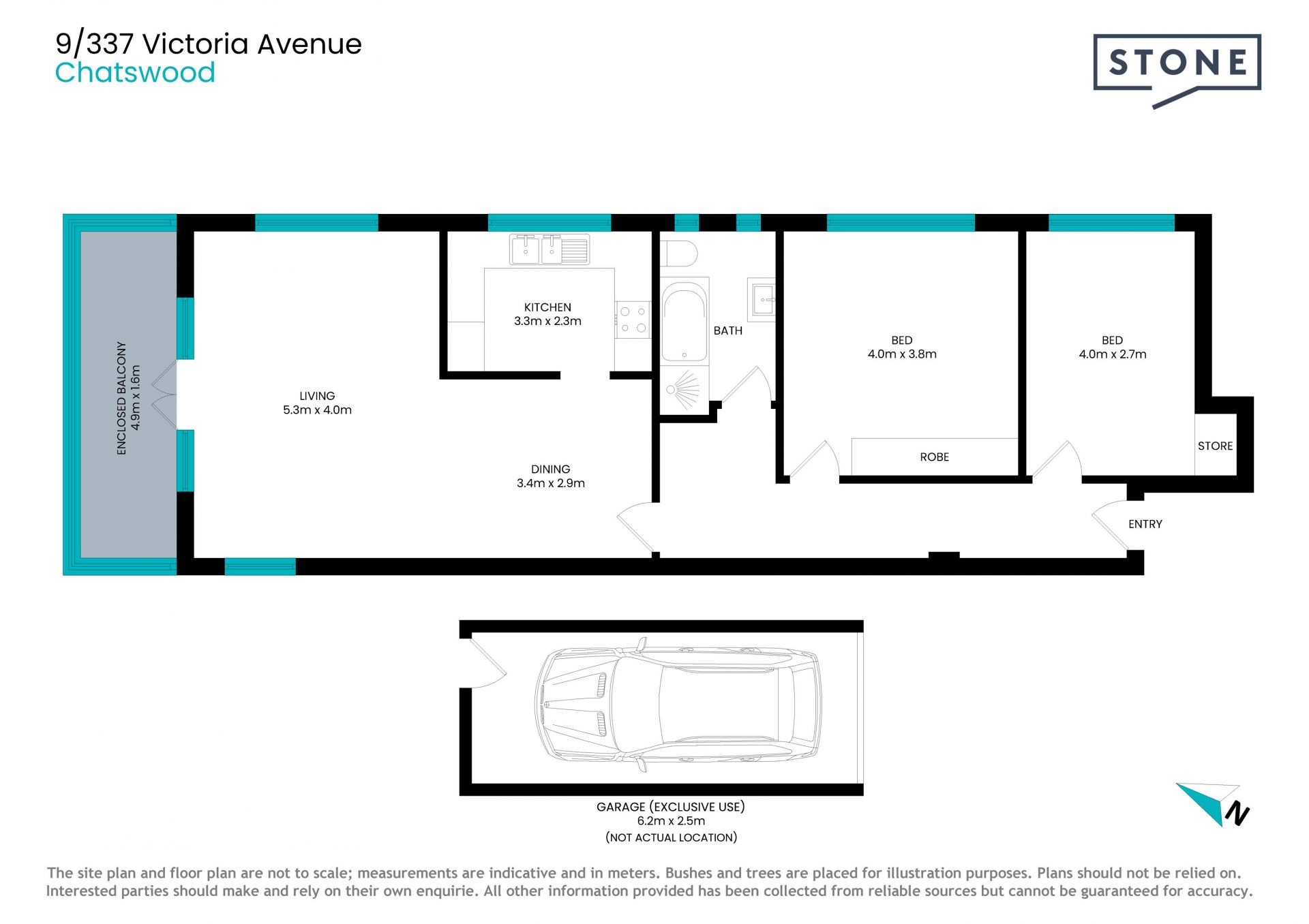 Large and sunny in central lifestyle location