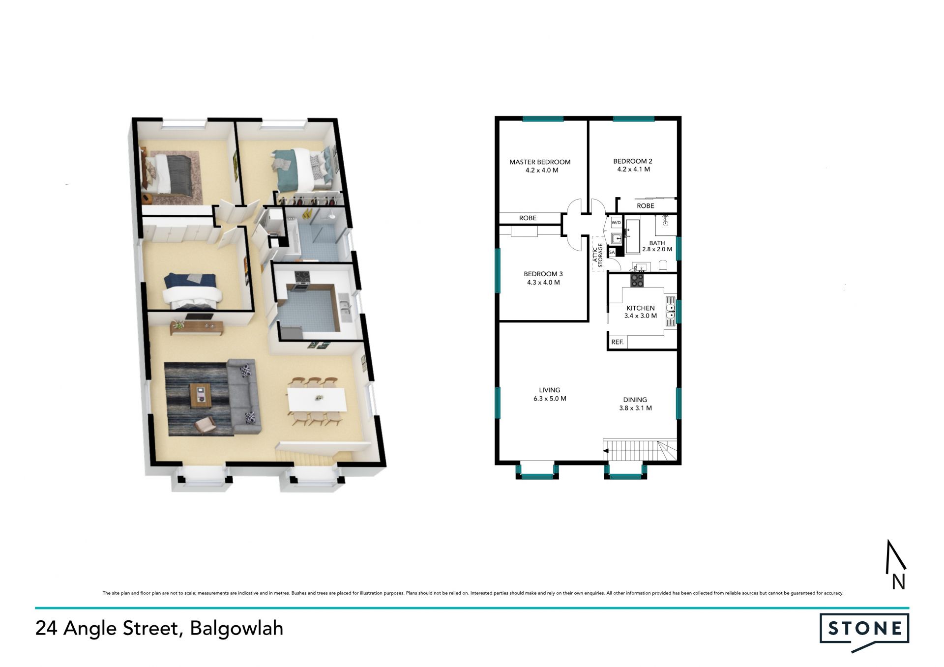 Oversized contemporary upper duplex