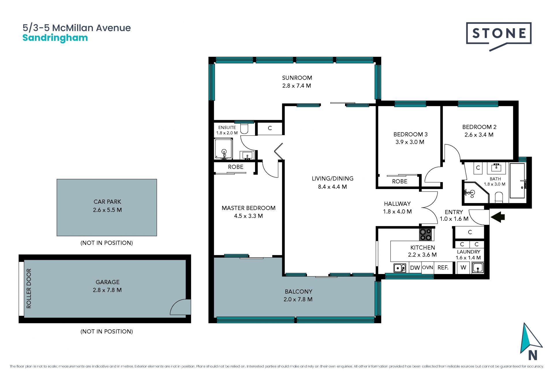 Expansive beachside apartment with untapped possibilities