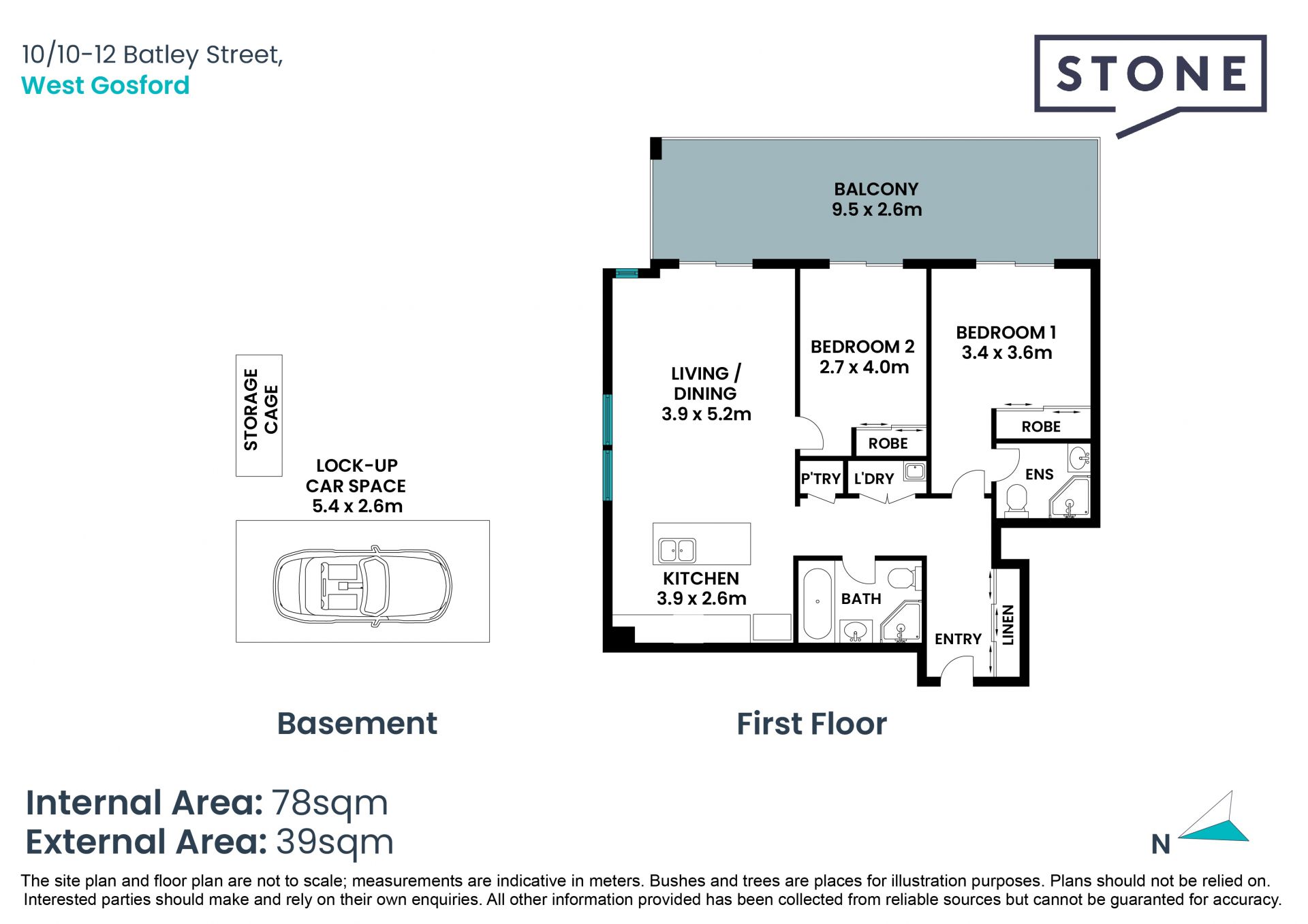 Stunning 2 Bedroom, 2 Bathroom Unit in West Gosford with Unobstructed Water Views!