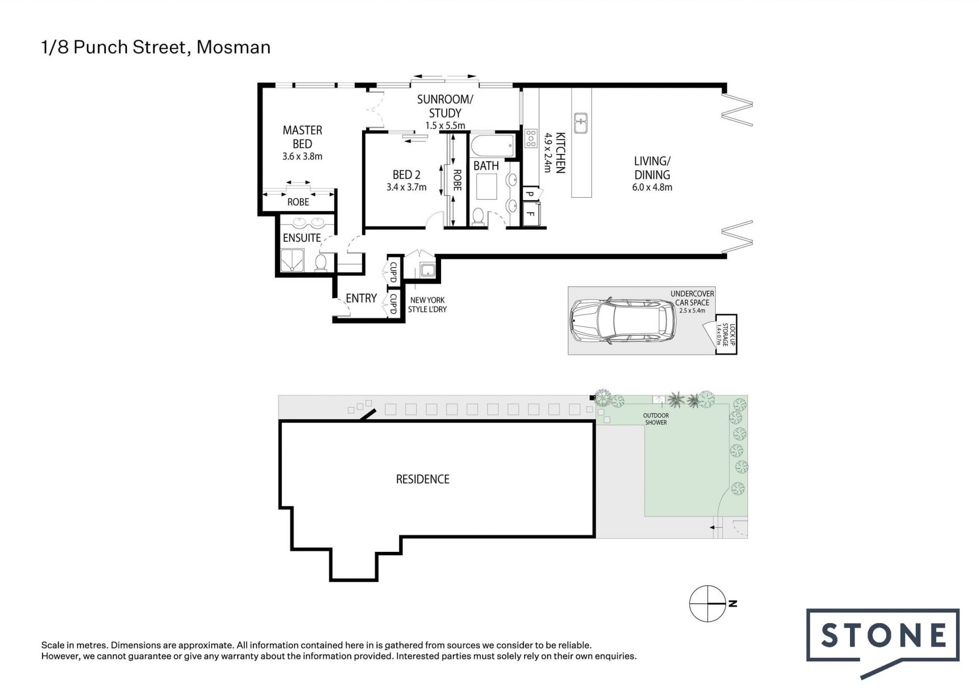 Massive Courtyard Living Steps from Balmoral Beach