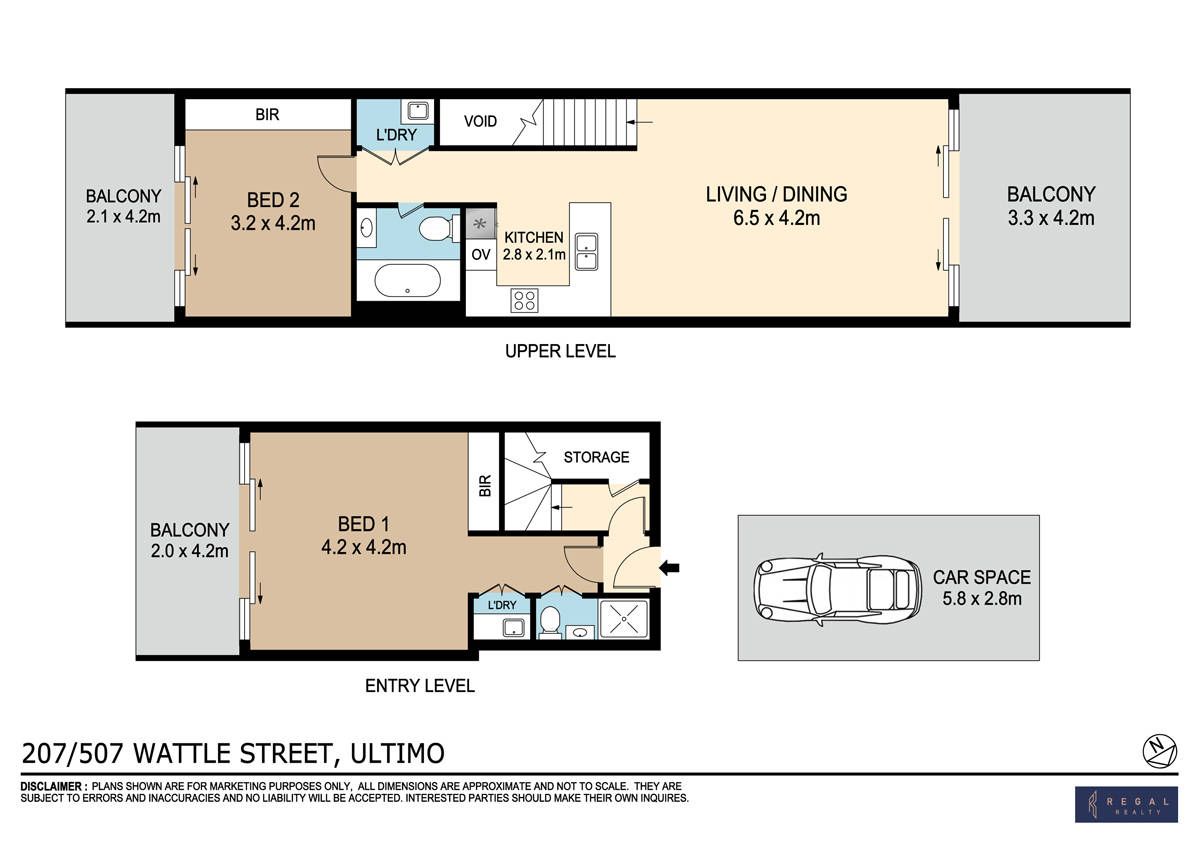 Loft style 2 bedrooms Apartment in Ultimo for ultimate convenience