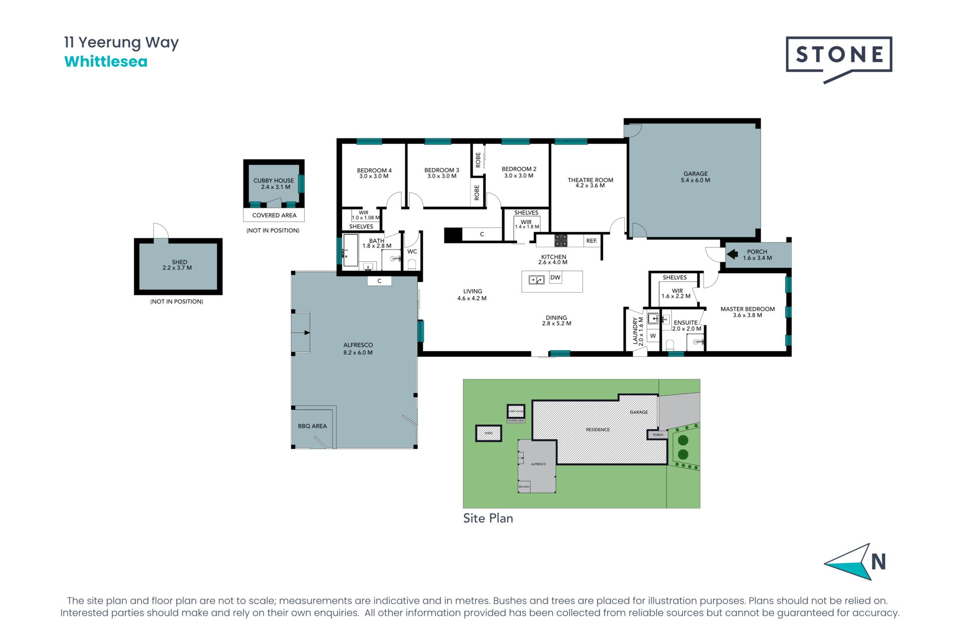 Spacious Living on 800m2 with side access