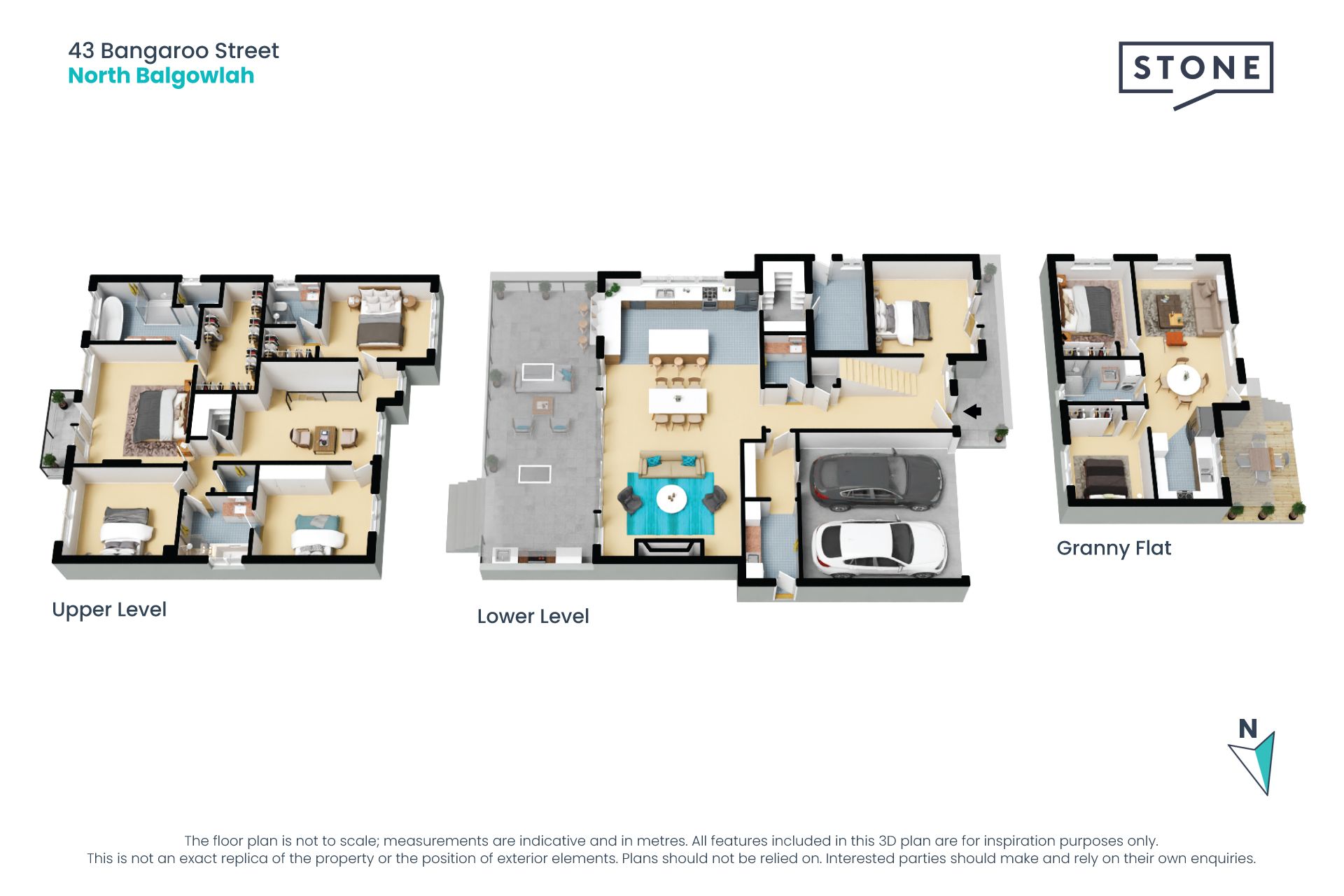 Exceptional private family retreat with separate granny flat