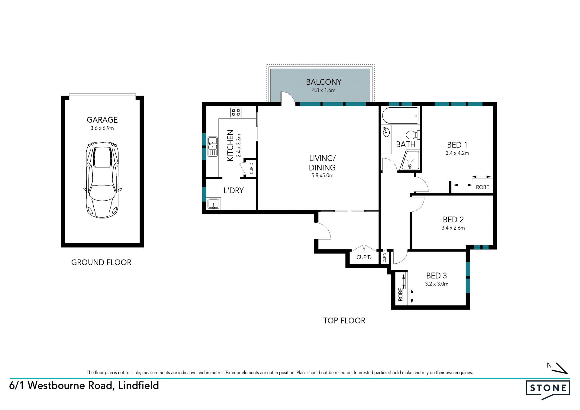Spacious full brick apartment in a premium location