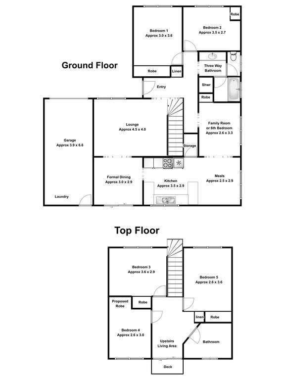 5 Bedder