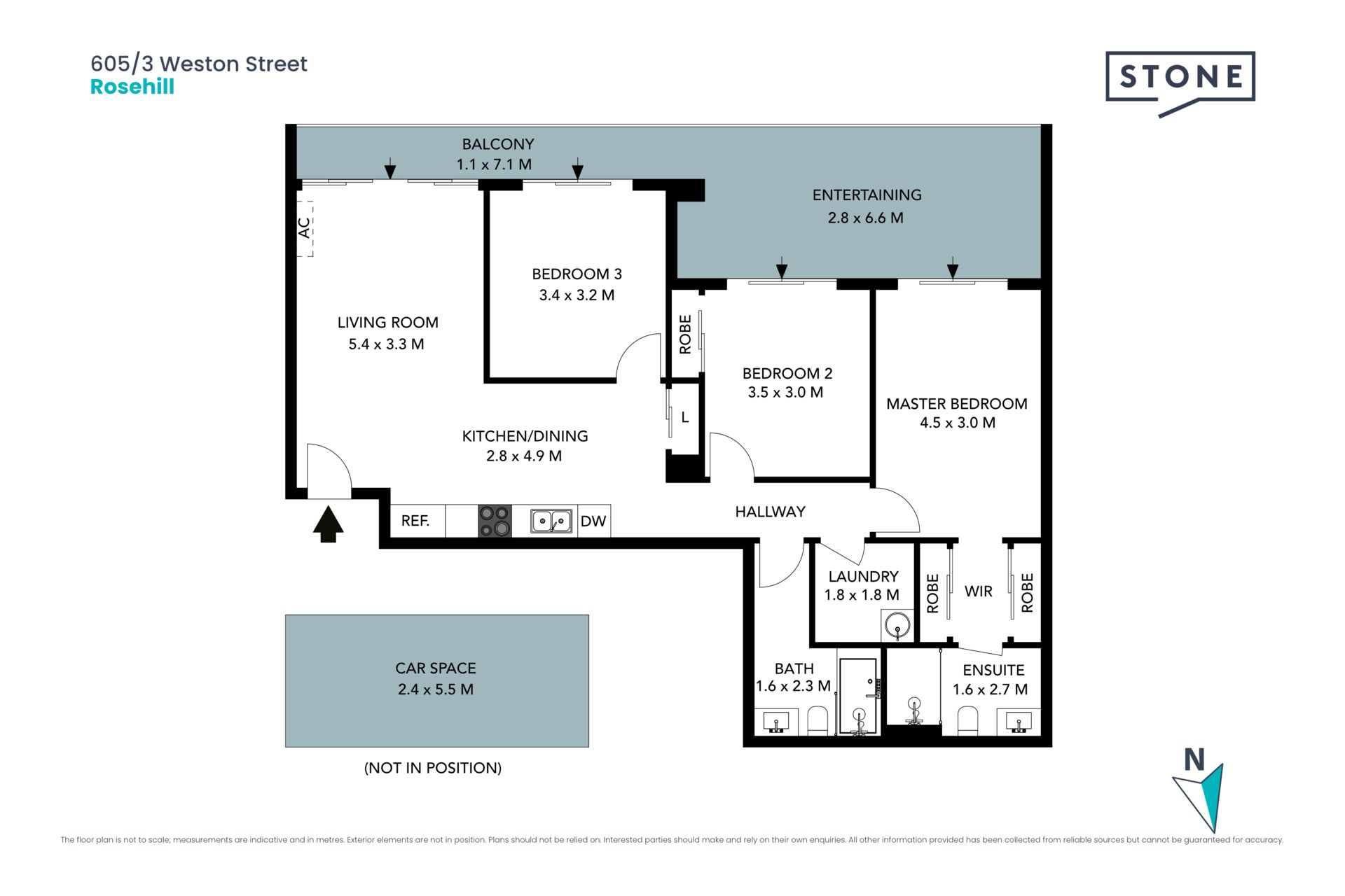 Modern Three-bedroom Apartment