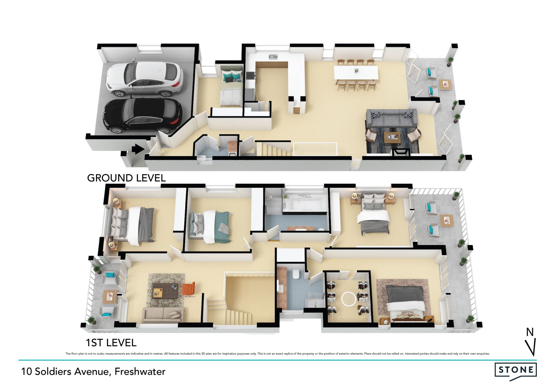 Coastal chic family entertainer