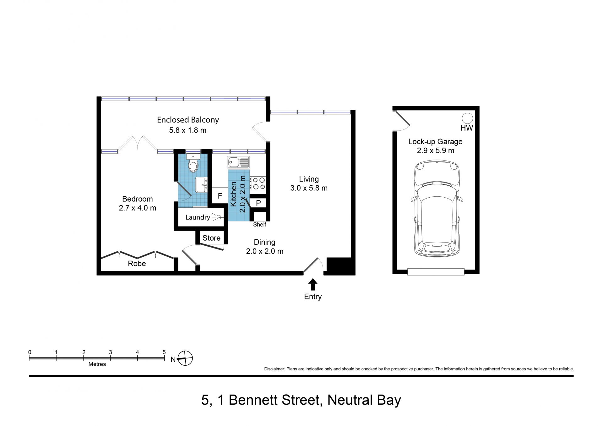 Position and potential with harbour views