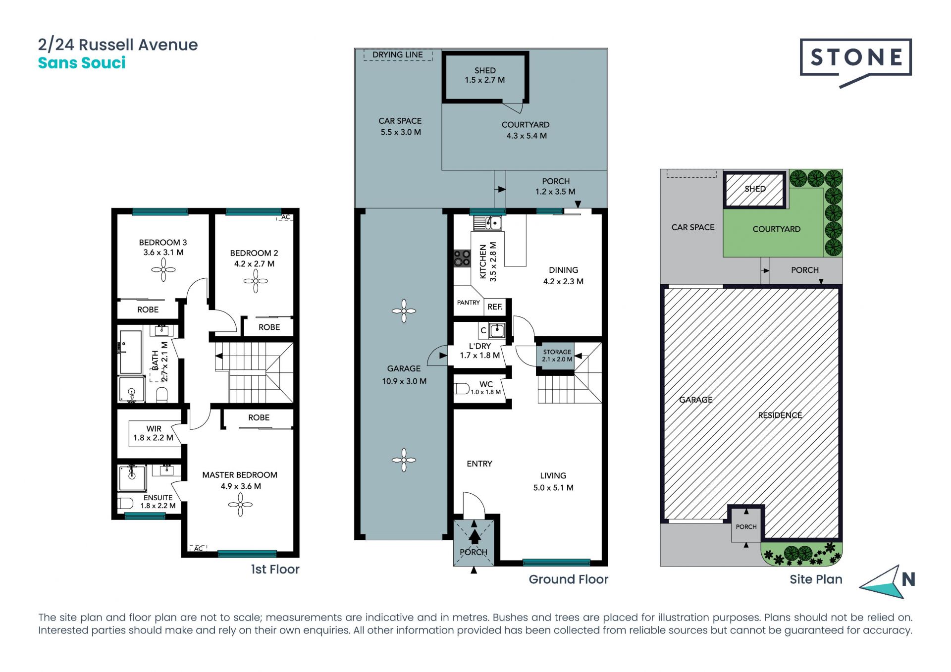 Boutique townhouse of quality and style