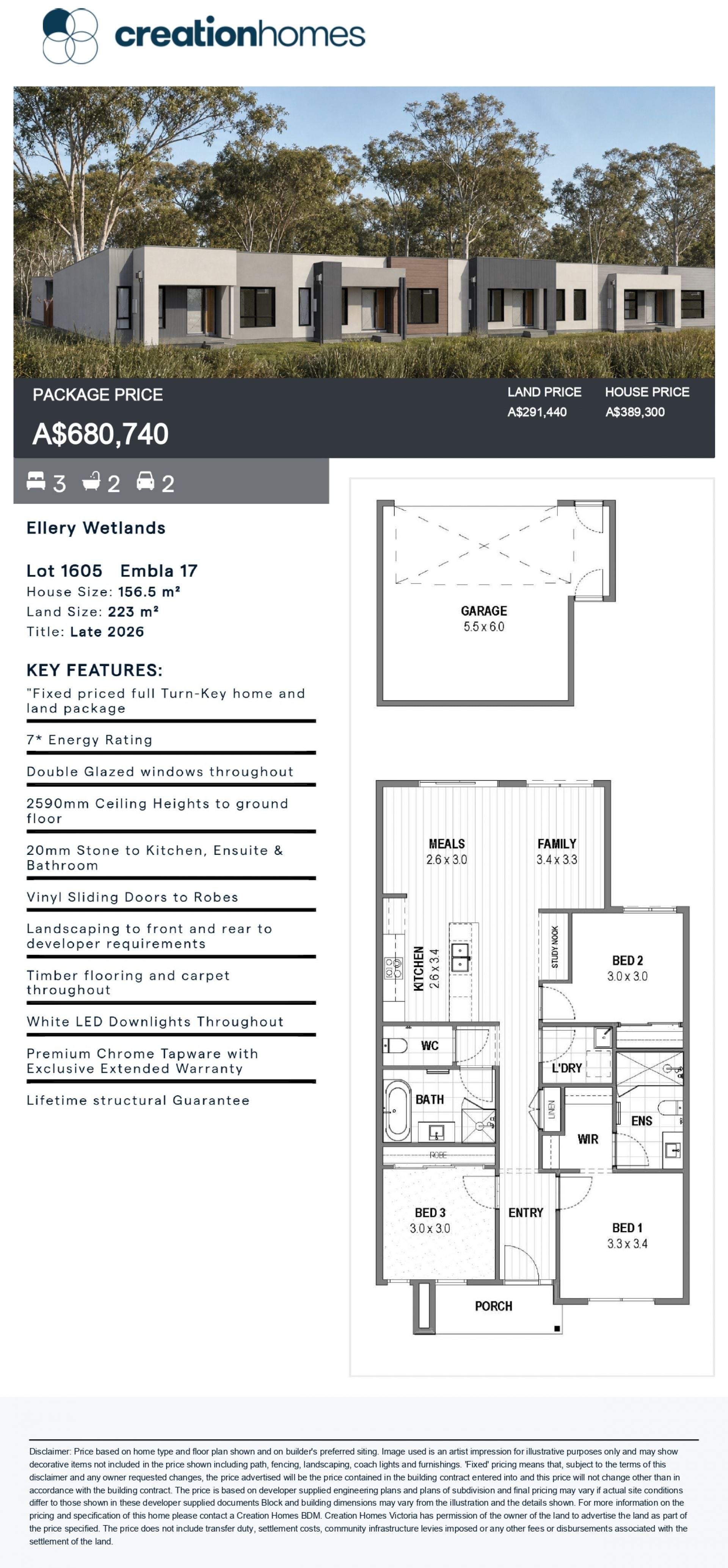 A Turn-Key Lifestyle Beside The Wetlands