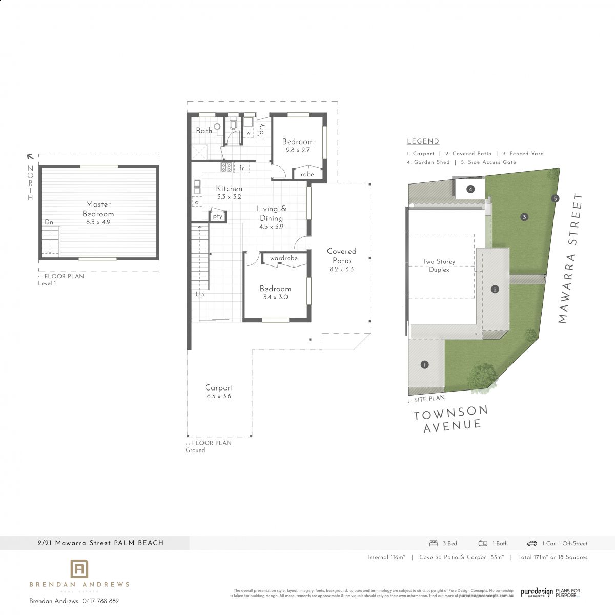 Easy-care duplex lifestyle in a popular location
