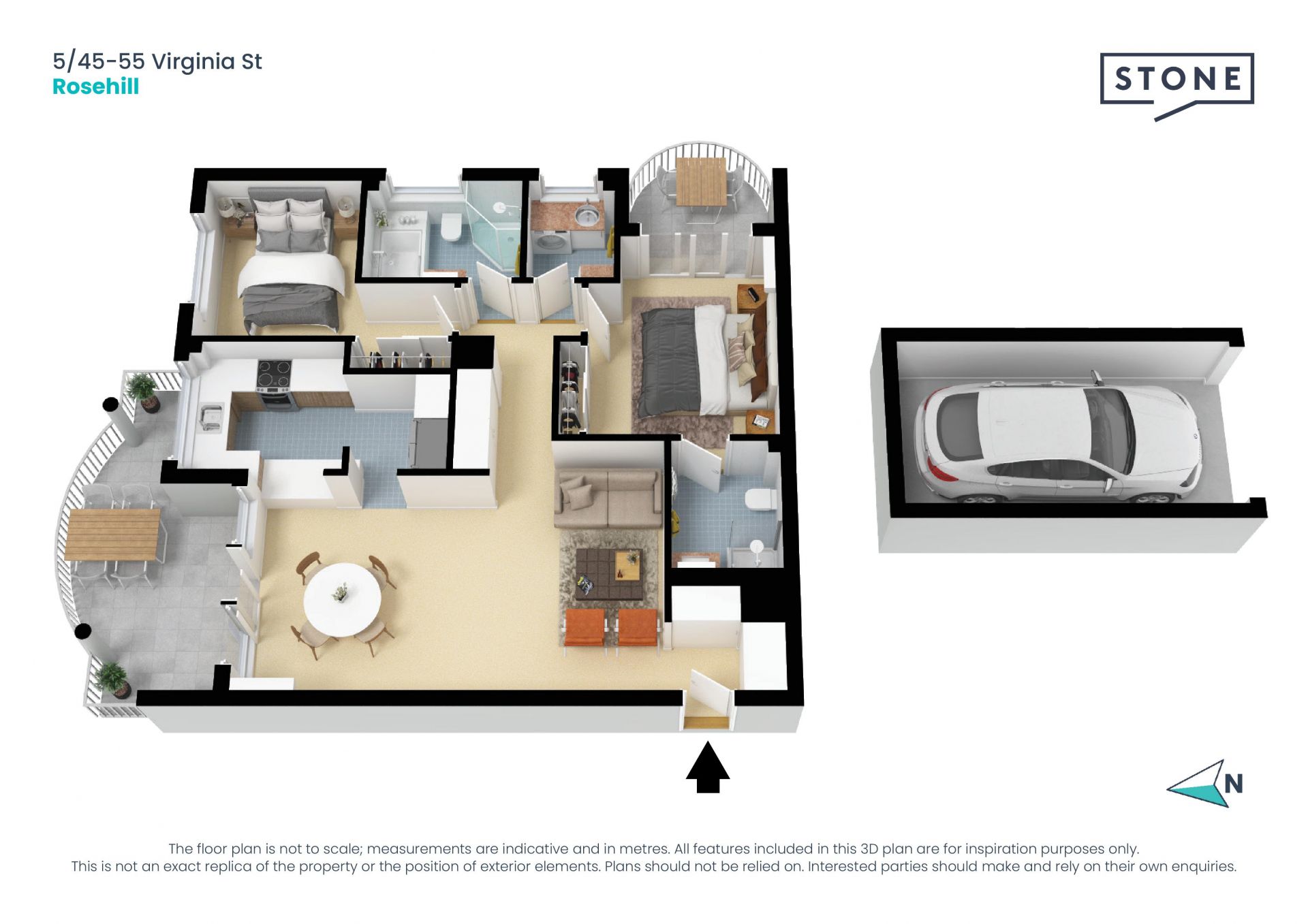 Double Brick Apartment
