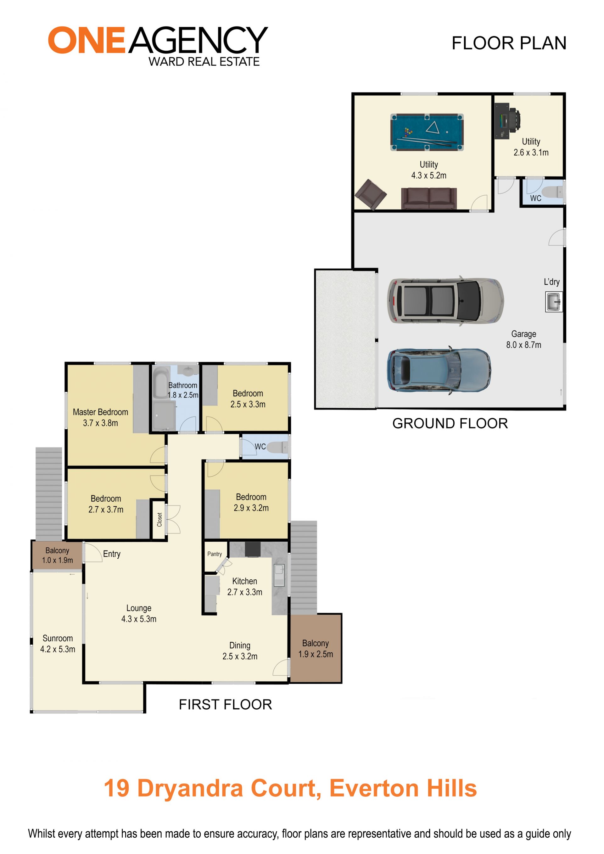 Big block, 4 bed + 2 rooms + extra toilet downstairs. Perfect Location