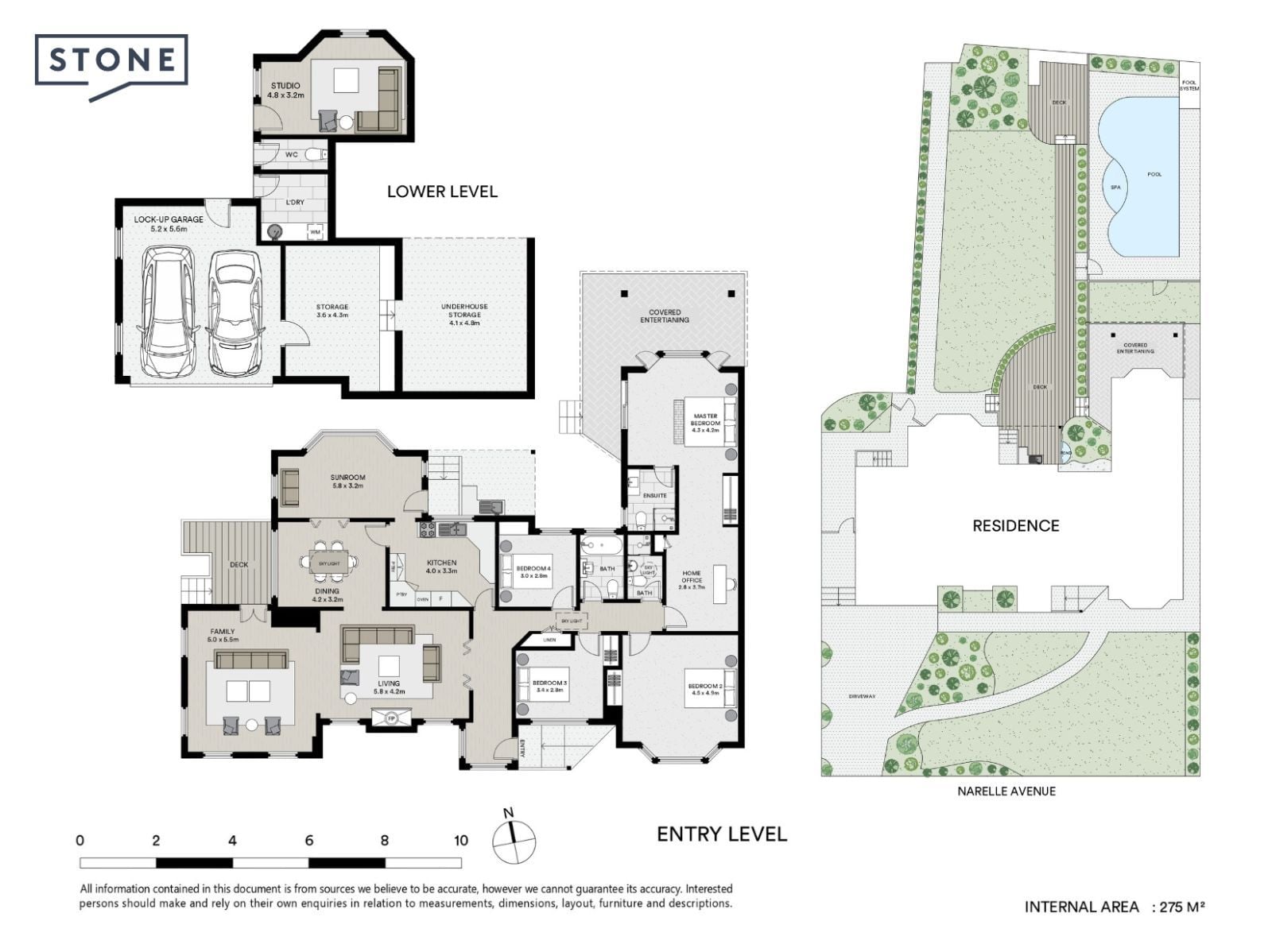Inviting Family Retreat with a North-Facing Garden