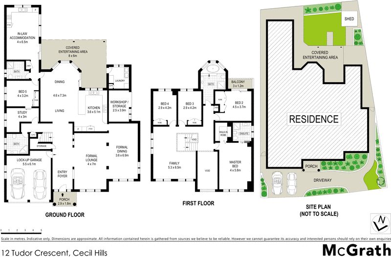 Grand scaled family residence at exclusive address