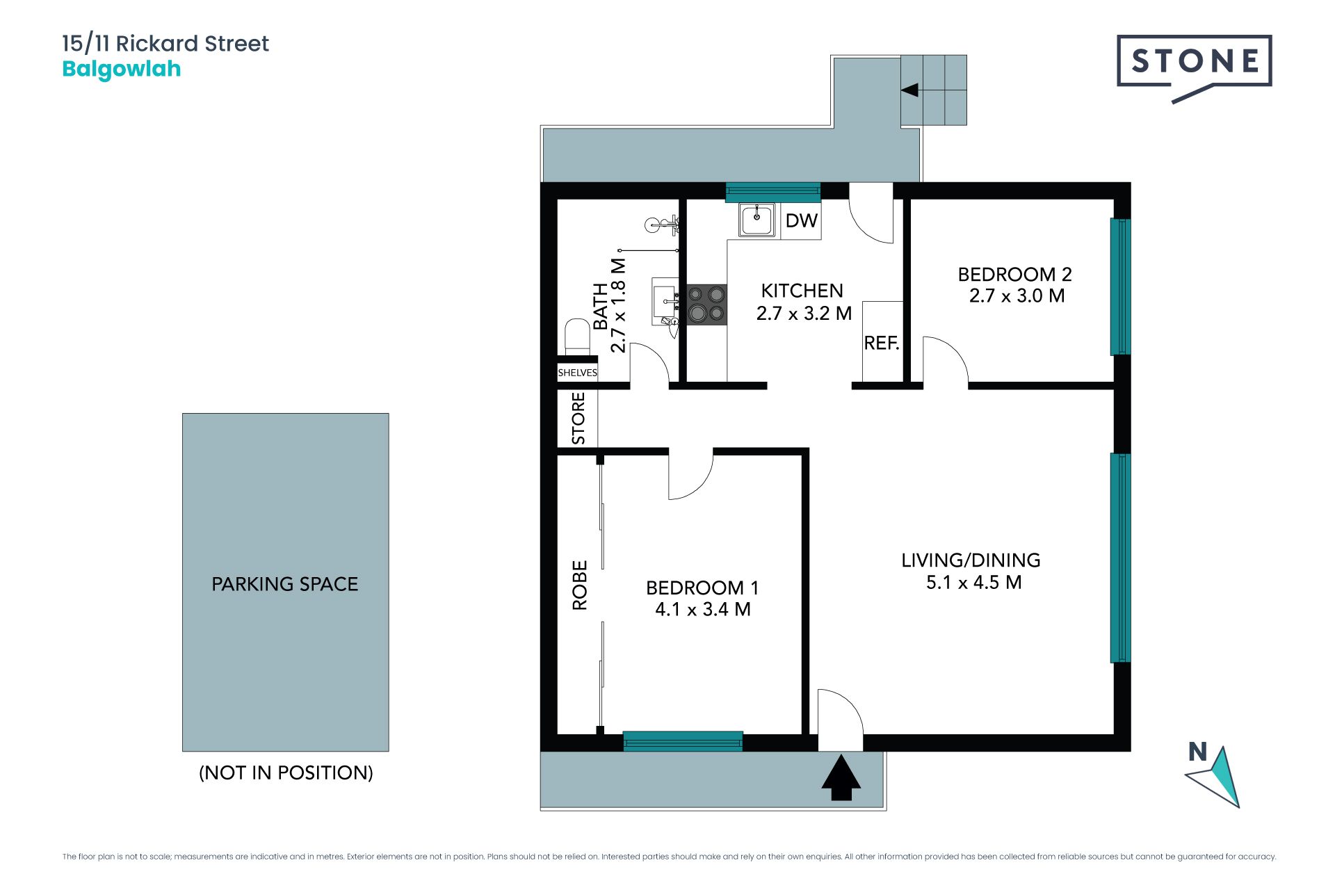 Chic contemporary apartment in convenient local