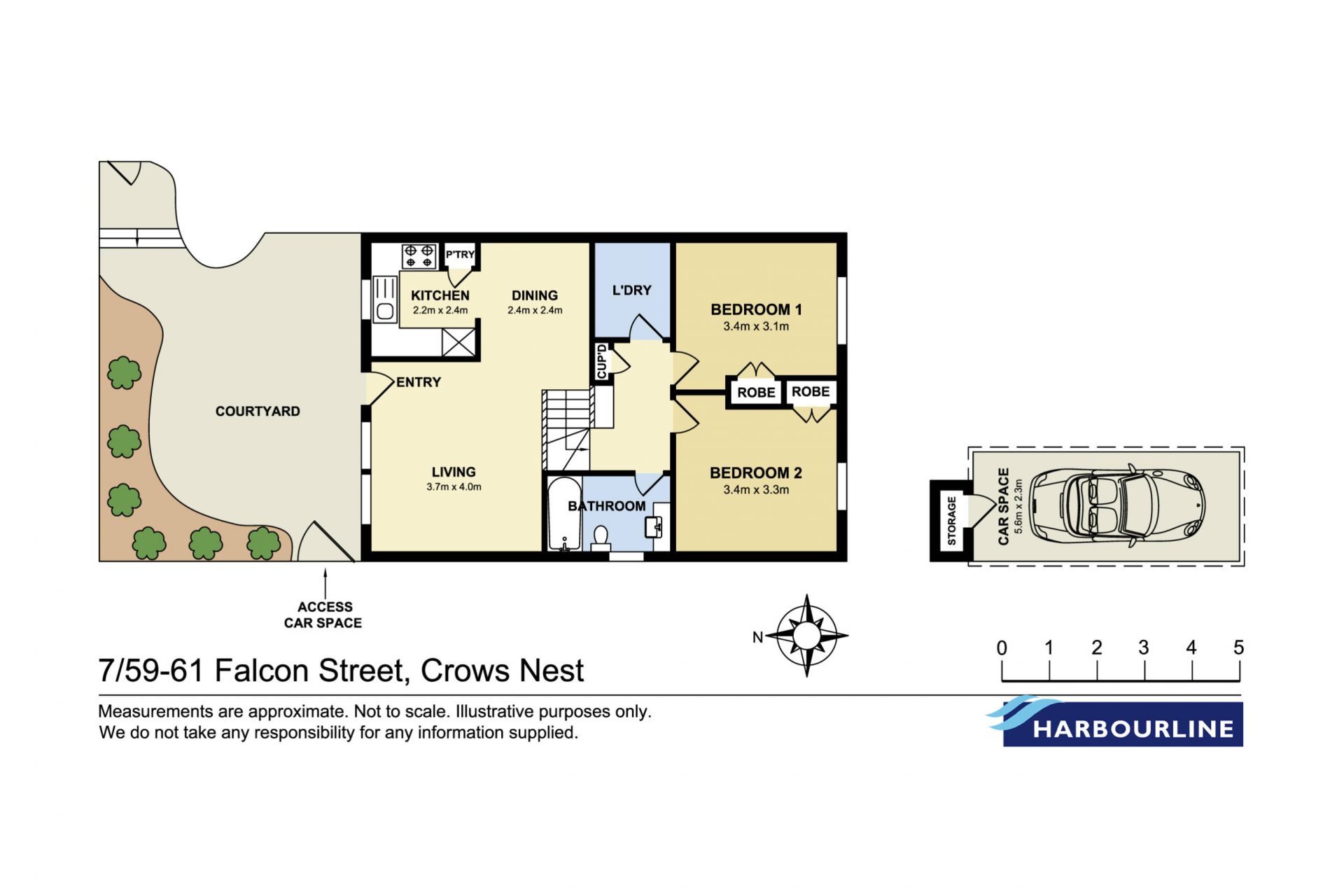 Townhouse with Courtyard & Rear Lane Access via Hayberry Lane
