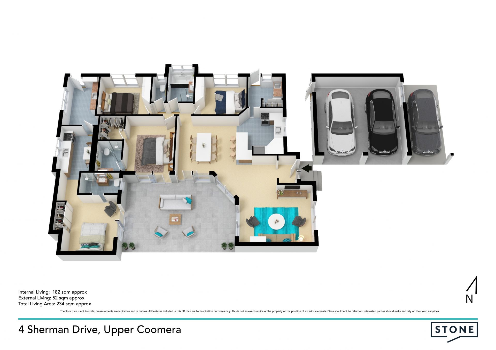 Dual living equipped in tranquil locale