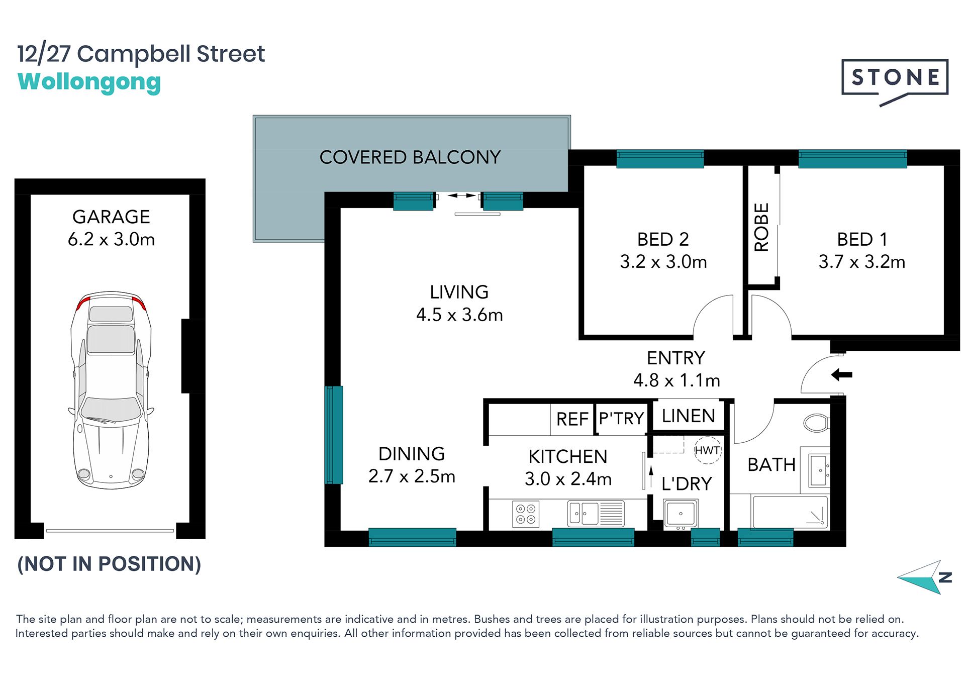 North facing aspect, unbeatable lifestyle locale