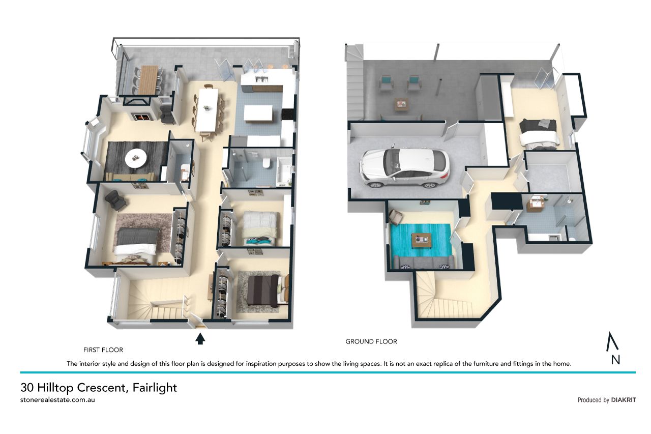 Immaculately updated, sweeping views