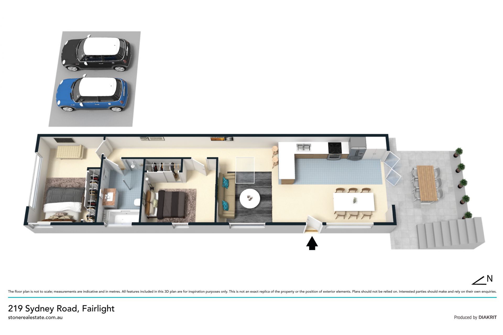 Sumptuous quiet semi with fabulous alfresco entertaining