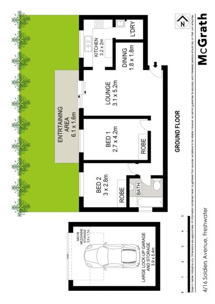Immaculate garden apartment in premier location