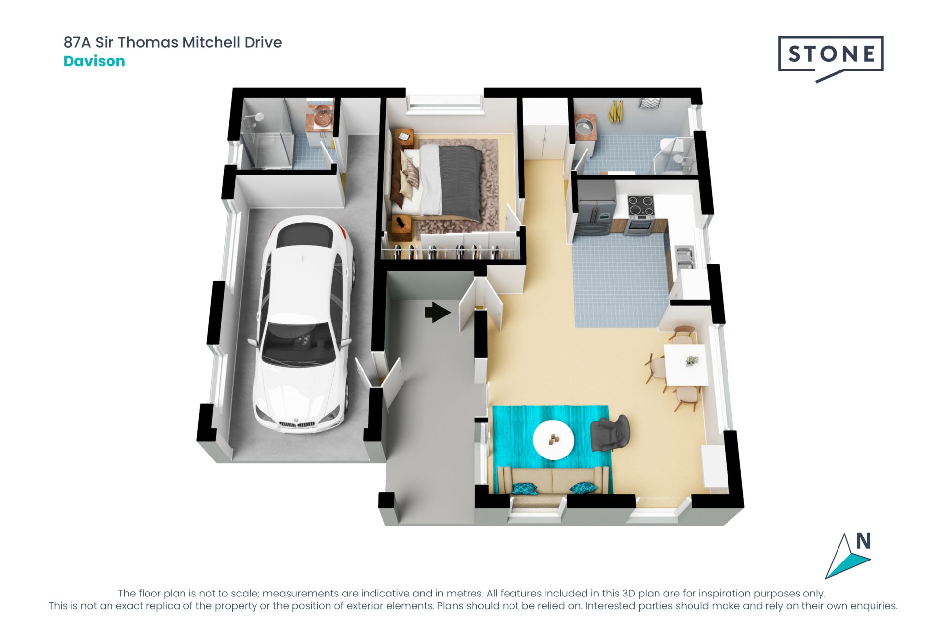 Private Sun-filled Villa (enter via 16 Govett Place)