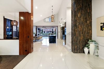 Elegant Multi-Level Waterfront Entertainer