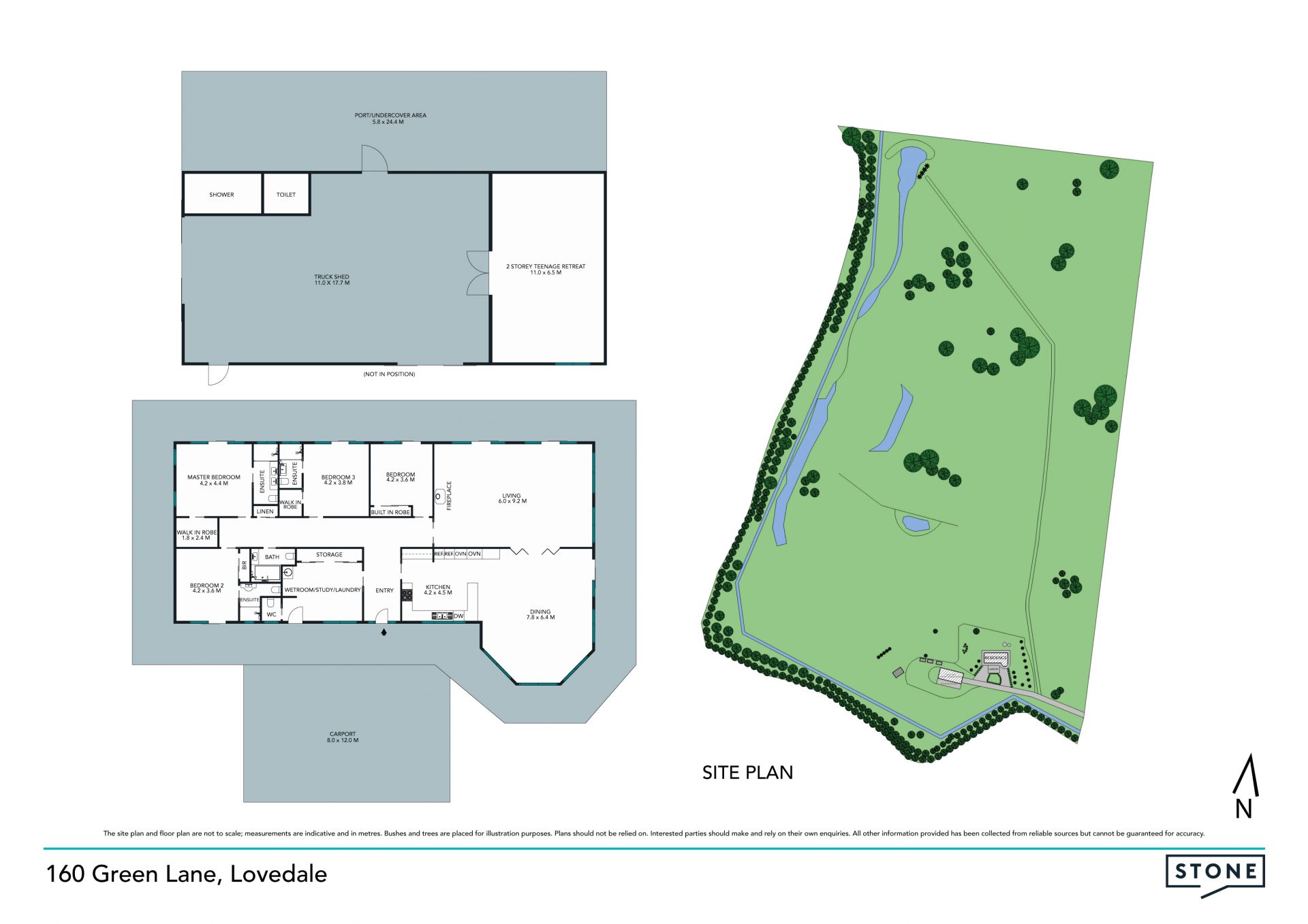 Wine Country acreage with homestead and retreat