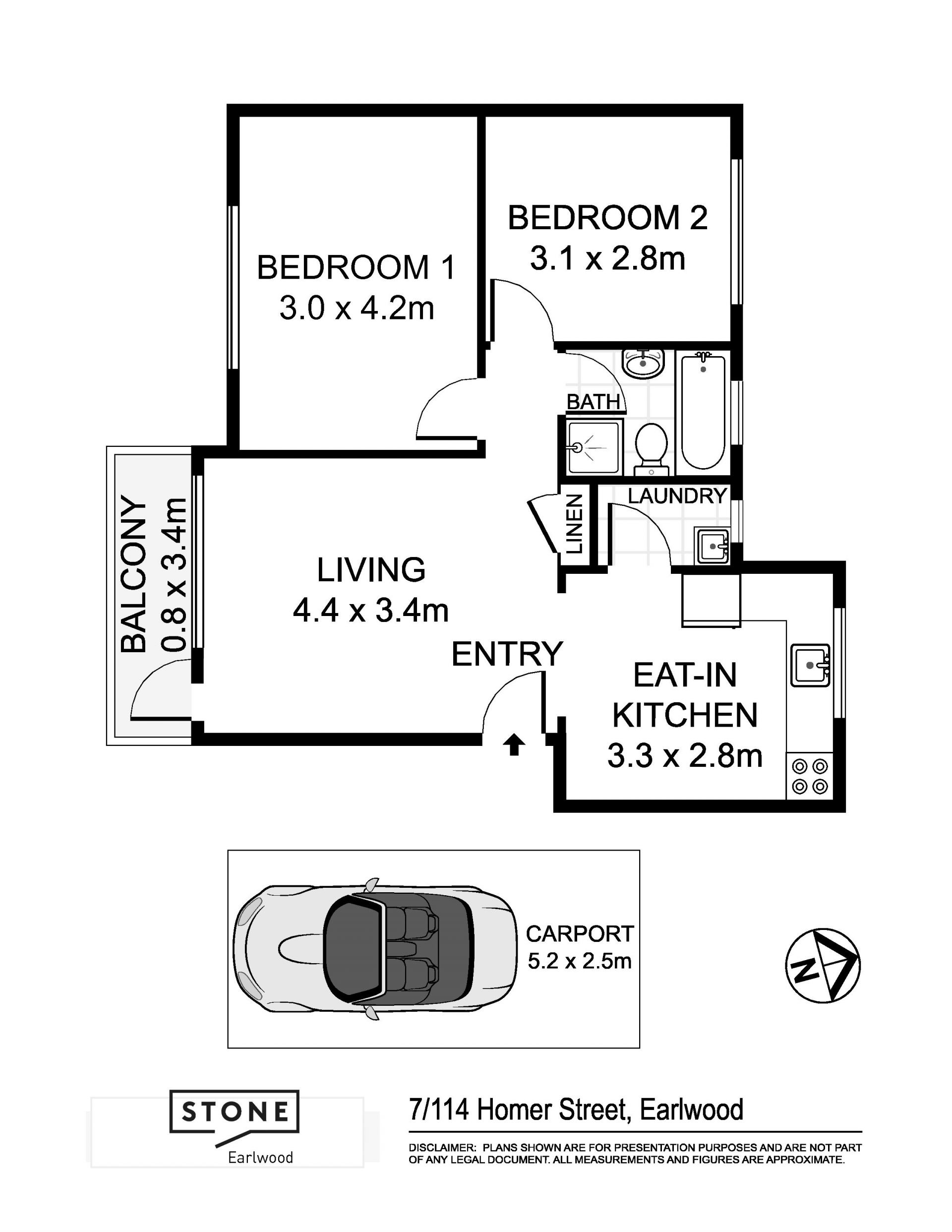 2 BEDROOM APARTMENT