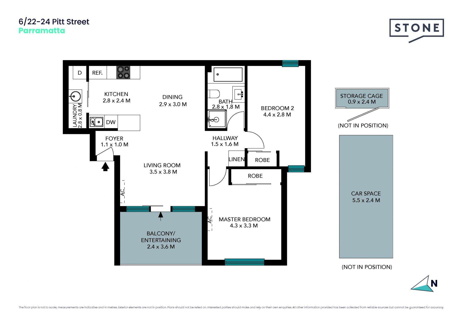 Bright Interiors in Central Location