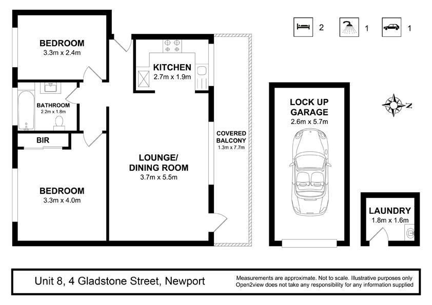 North Facing Apartment with Unobstructed Park Views