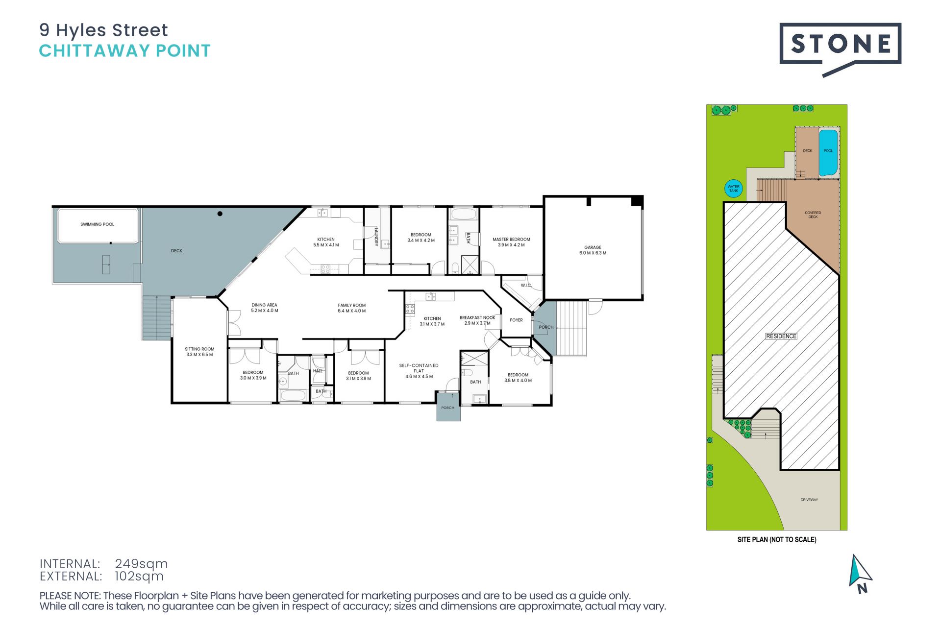 Family Abode with Attached One Bedroom Granny Flat