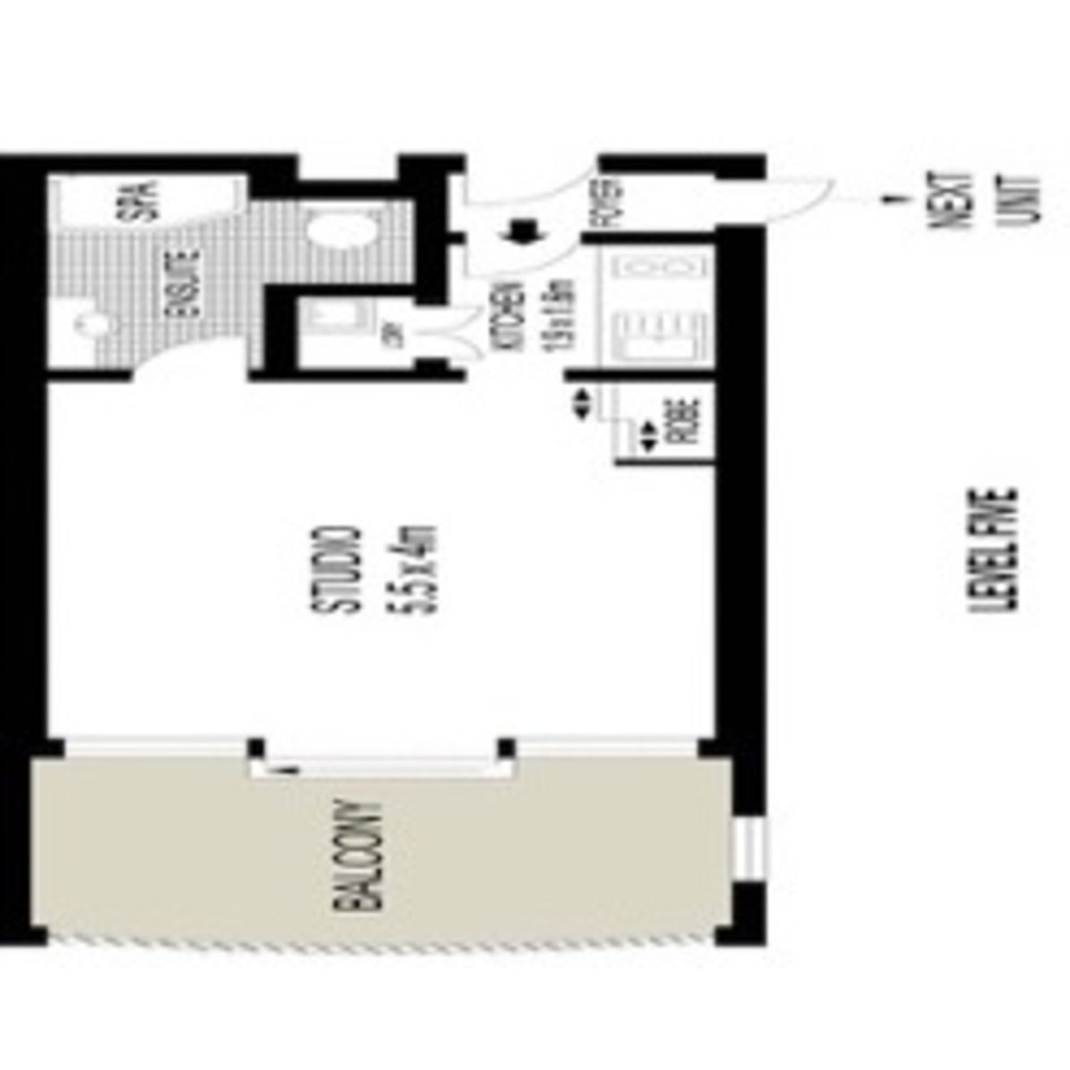 Stylish studio apartment overlooking Ettalong Beach with views to Pittwater and Lion Island