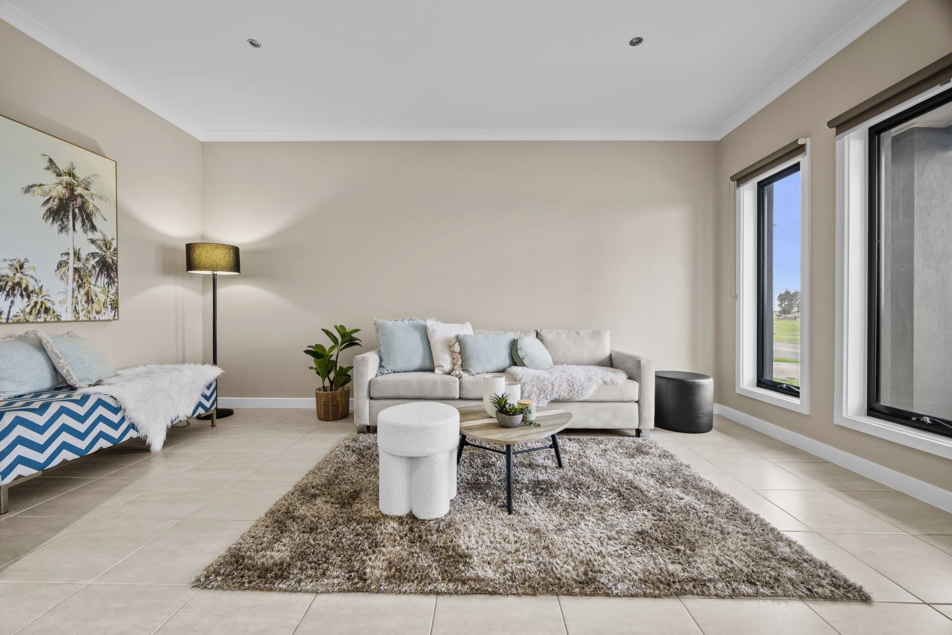 Spacious Dimensions In A Well-Connected Locale