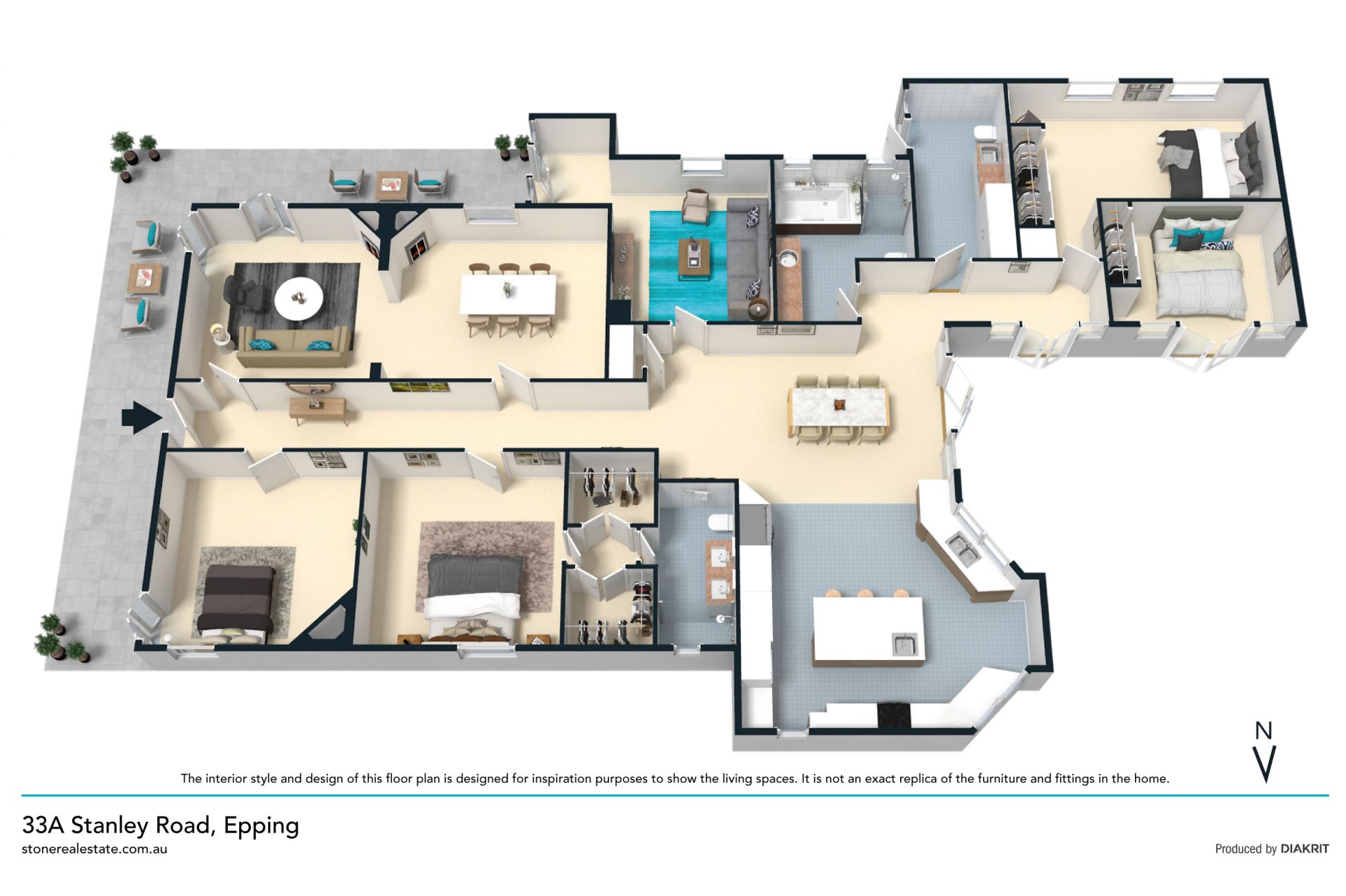 Impeccable Federation home on 1010sqm block