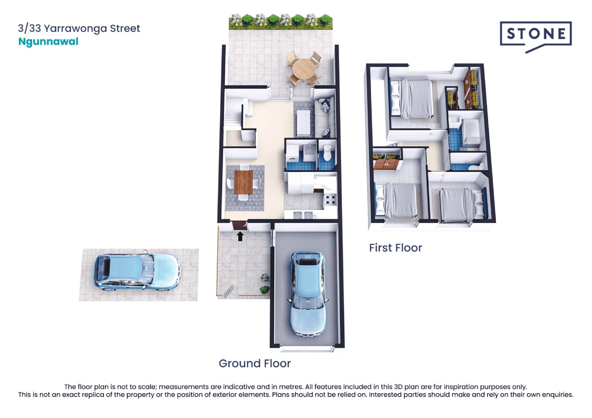 Immaculate three-bedroom home, ready to move in.