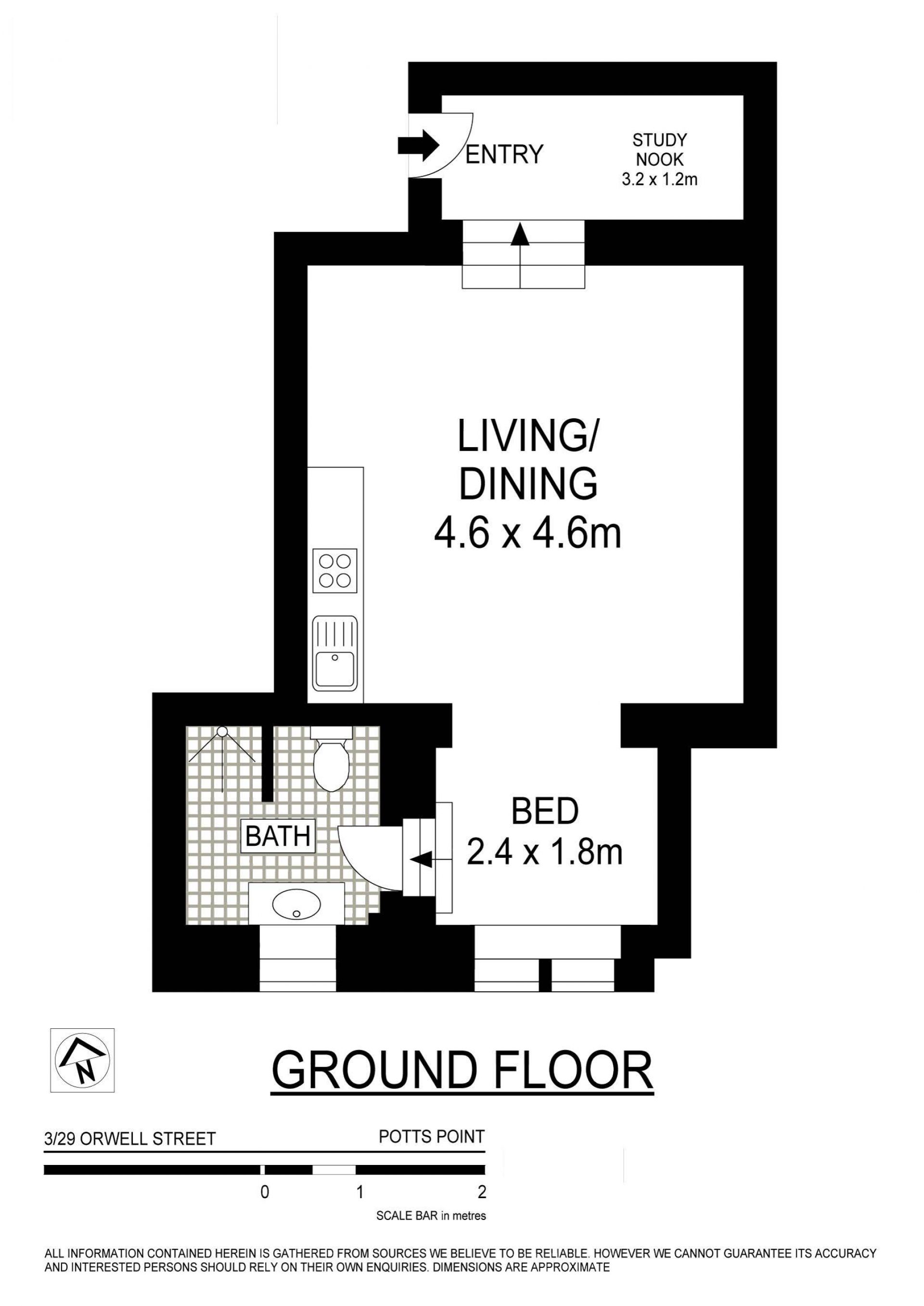 Stylish Inner City Studio
