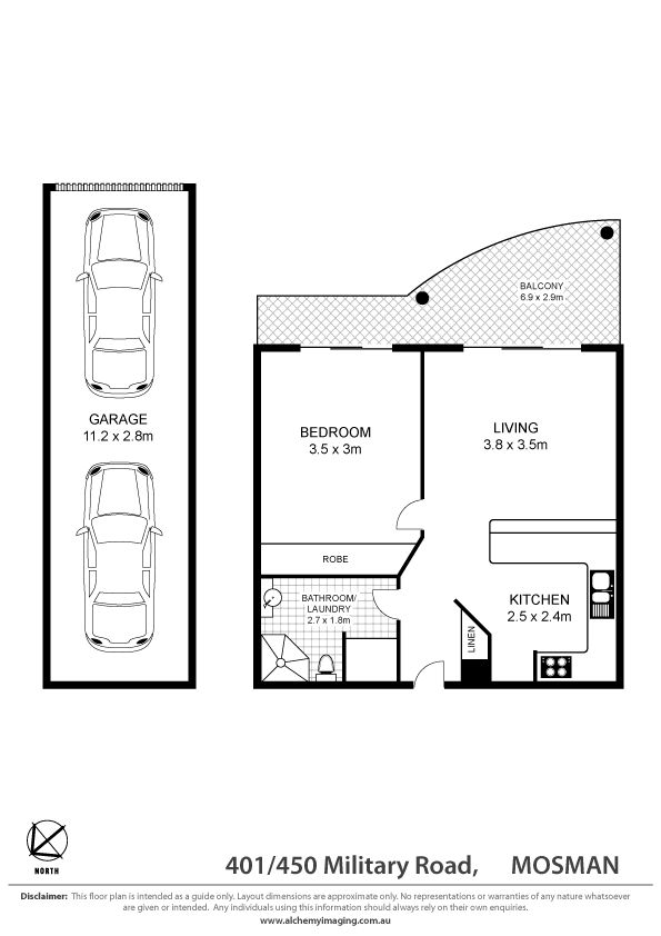 Luxurious & stylish one bedroom apartment