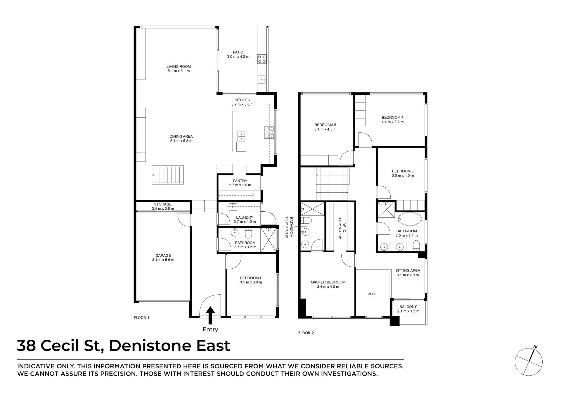 Spacious & Bright brand new home in premium location