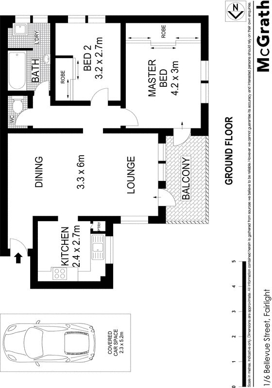 Well located ground floor apartment